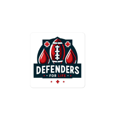 Defenders For Life Bubble-free stickers