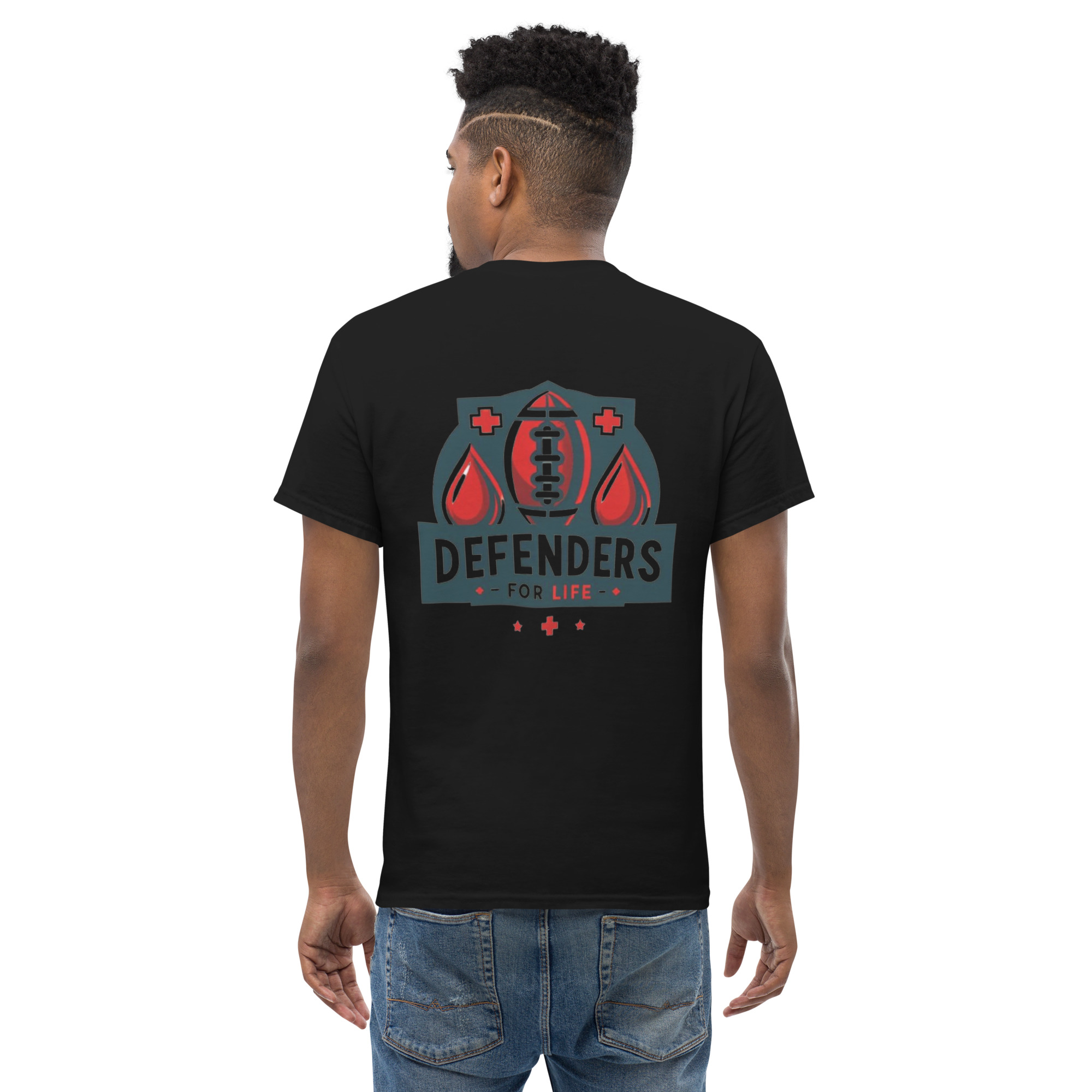 Defenders For Life Unisex classic tee - Image 3