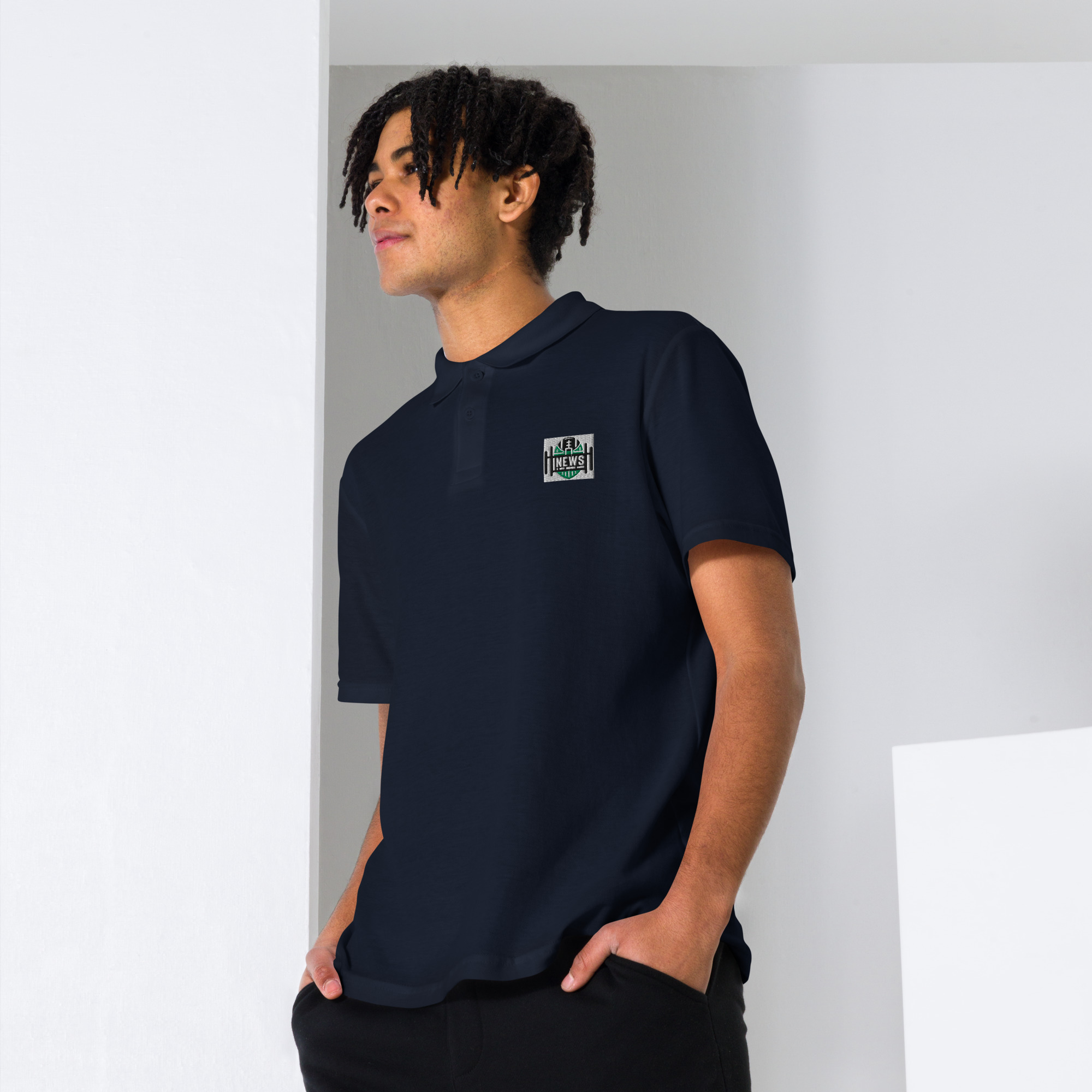 UFL News Hub polo shirt - Image 4